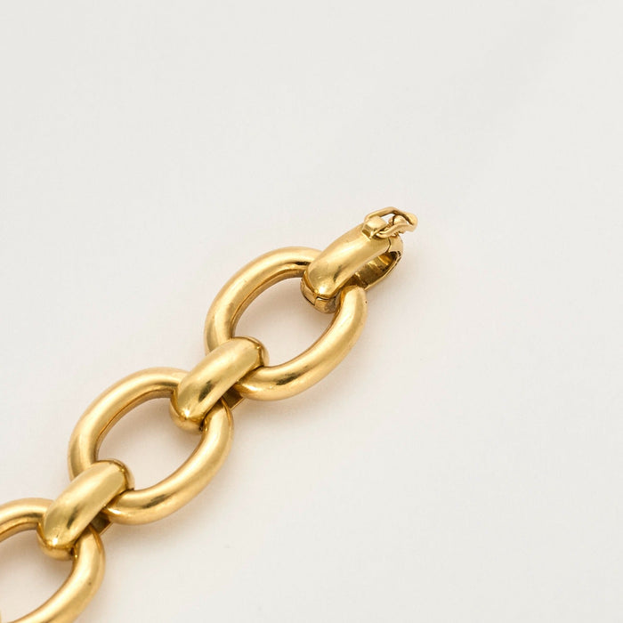 CARTIER - Yellow gold bathtub bracelet