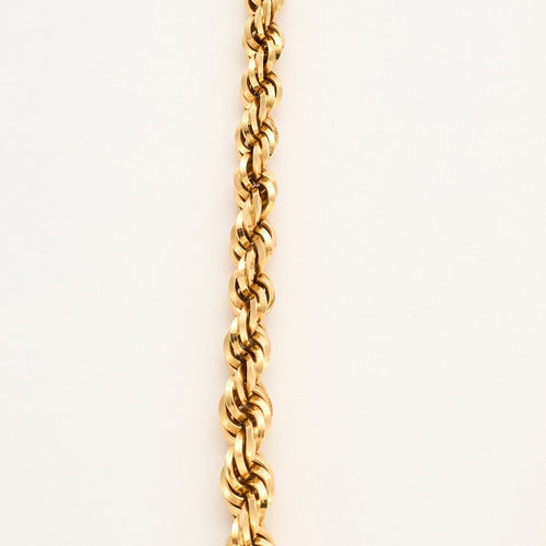 Collier Collier en or jaune maille torsadée. 58 Facettes DV0665-3
