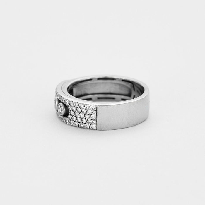 Bague 50 MESSIKA - Move Noa - Bague en or gris et diamants 58 Facettes DV4857-2