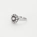 Bague 54 Bague marguerite en or gris et diamants 58 Facettes DV07276-1-54-3