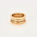 Bague 54 BULGARI - Bague "B.Zero 1" en or rose 58 Facettes DV6268-1