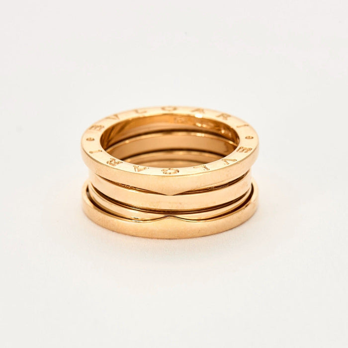 Bague 54 BULGARI - Bague "B.Zero 1" en or rose 58 Facettes DV6268-1