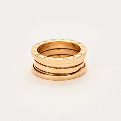 Bague 54 BULGARI - Bague "B.Zero 1" en or rose 58 Facettes DV6268-1