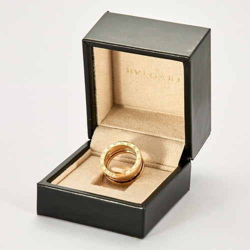 Bague 54 BULGARI - Bague "B.Zero 1" en or rose 58 Facettes DV6268-1