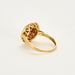 Bague 54 Bague en or jaune rubis et petits diamants 58 Facettes DDV6621-2-54-3