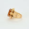 Bague 54 Bague or jaune et chrysobéryl 58 Facettes DV0730-4-54-3