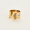 Bague 48 CARTIER - Bague Double C ors trois tons 58 Facettes DV0021-8