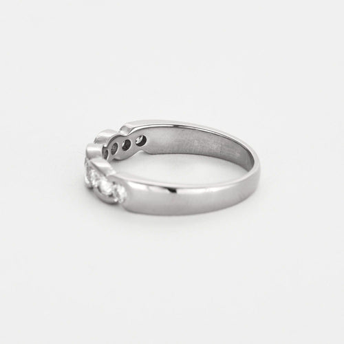 Bague 58 Bague Or gris Diamants 58 Facettes DV6602-2