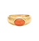 Bague 50 VAN CLEEF & ARPELS - Bague jonc Or jaune et Corail 58 Facettes DV7057-1-50-2