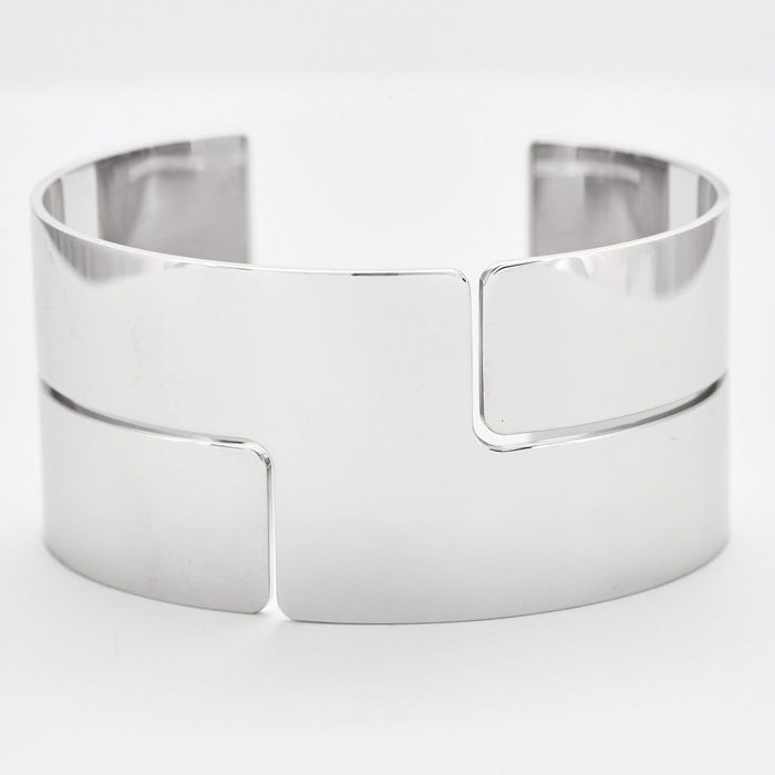 DINH VAN- Bracelet Manchette "Seventie's" en argent 58 Facettes DV0748-1