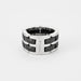 Bague 53 CHANEL - Bague souple Ultra Or gris, céramique noire 58 Facettes DV0618-2-53-2