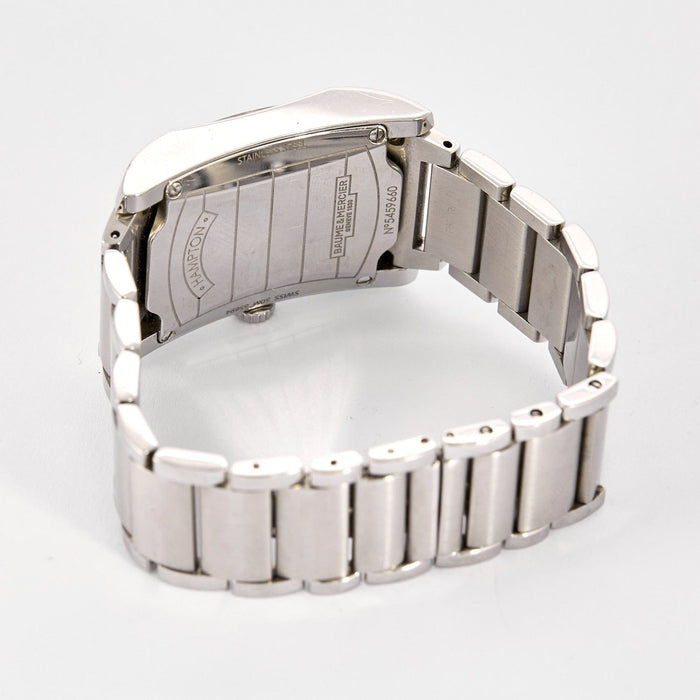 Montre BAUME & MERCIER - Montre de dame modèle Hampton diamants 58 Facettes DV6467-2