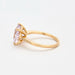 Bague 51 Bague en Or jaune, Quartz rose et Diamants 58 Facettes DV0624-29-51-2