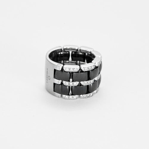 Bague 51 CHANEL -  Ultra - Bague céramique et diamants 58 Facettes DV6959-2