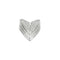 Bague 57 Bague Or gris  et Diamants 58 Facettes DV4216-1-57