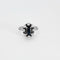 Bague 55 Bague marguerite en or gris saphir et diamants 58 Facettes DV1101-28-55-2