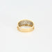 Bague 54 Bague Or jaune et Diamants 58 Facettes DV6176-1