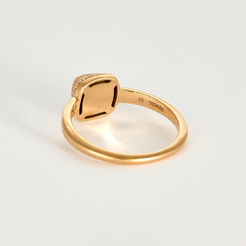 Bague FRED-  Bague de la collection "Pain de sucre" en or rose , quartz rose et diamants 58 Facettes DV0771-3