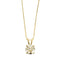Pendentif Collier avec pendentif solitaire Or jaune et Diamant 58 Facettes DV6940-2