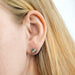 Boucles d'oreilles CHAUMET - Class One - Puce d'oreilles en or gris et diamants 58 Facettes DDV6969-3