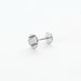 Boucles d'oreilles CHAUMET - Class One - Puce d'oreilles en or gris et diamants 58 Facettes DV6969-2