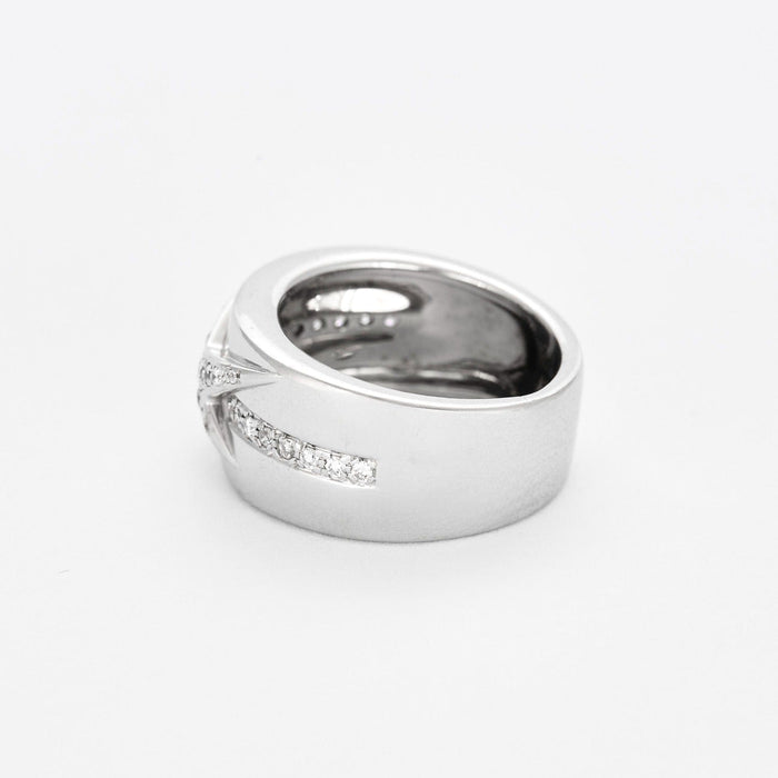 Bague MAUBOUSSIN "MES NUANCES A TOI" - Bague  en or gris et diamants 58 Facettes DV7600-1