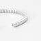 Bracelet CHOPARD-ICE CUBE- Bracelet demi jonc rigide en or blanc 58 Facettes DV0581-25