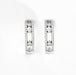 Boucles d'oreilles MESSIKA - MOVE CLASSIQUE - Paire de créoles, Or blanc  et Diamants 58 Facettes DDV7659-1