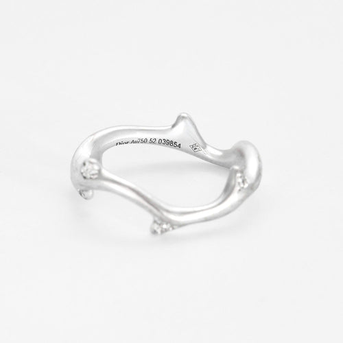 Bague 51 DIOR - Bois de Rose - Bague Or blanc et Diamants 58 Facettes DV7971-1-51-2