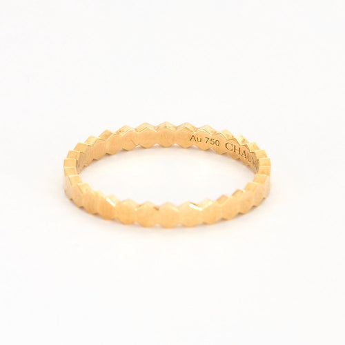 Bague 57 CHAUMET- Alliance " Bee My Love" en or jaune 58 Facettes DV0771-2-57-3