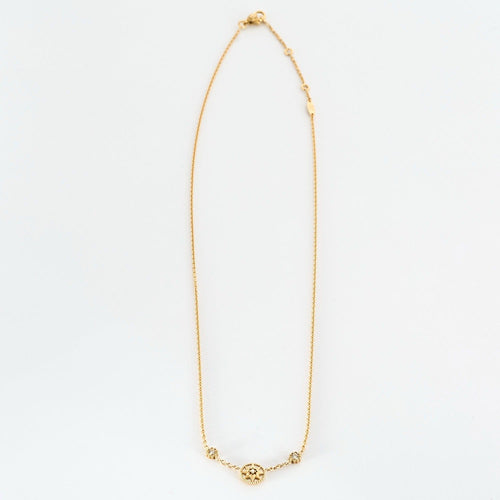 Collier DIOR-ROSE DES VENTS - Collier en or jaune, nacre et diamants 58 Facettes DV0774-1