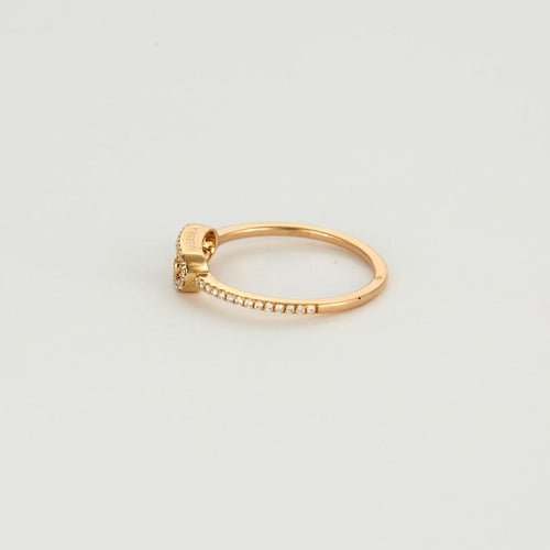 Bague 53 MESSIKA - MOVE UNO - Bague Or rose et Diamants 58 Facettes DV6863-1-53-2