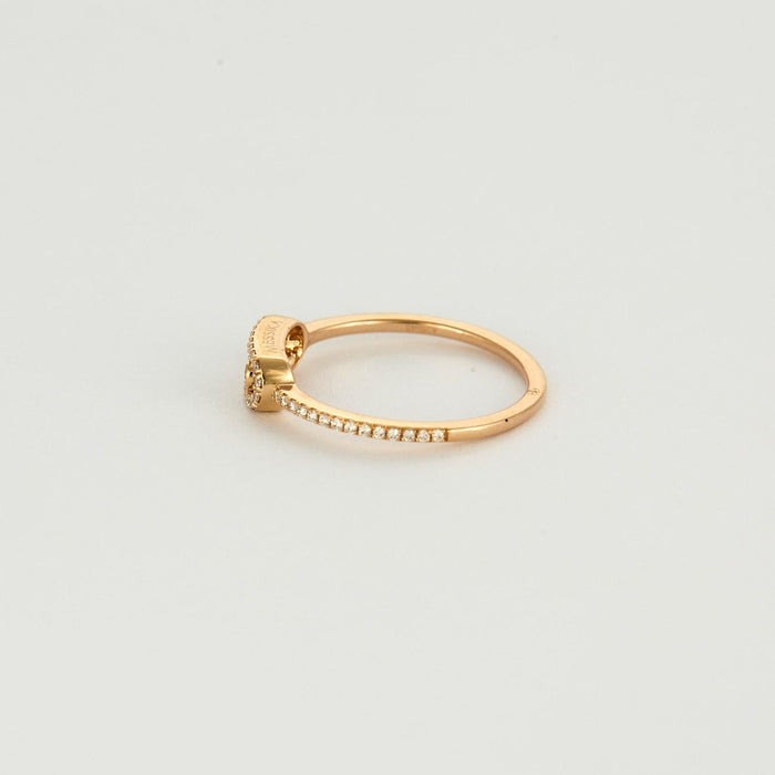 MESSIKA - MOVE UNO - Anillo Oro rosa y Diamantes