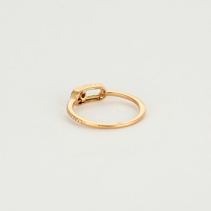 MESSIKA - MOVE UNO - Anillo Oro rosa y Diamantes