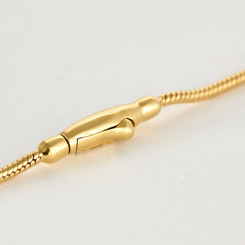 Collier DINH VAN - MENOTTES  R12- Collier en or jaune et diamant 58 Facettes DV0774-2