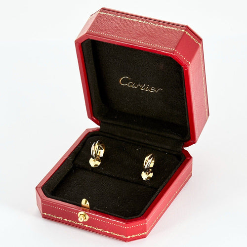 Boucles d'oreilles CARTIER - Trinity - Boucle d'oreilles Or jaune, rose et blanc 58 Facettes DDV7684-1