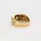 Bague 59 Bague jonc  or jaune et Diamant 58 Facettes DV4328-6-59-2