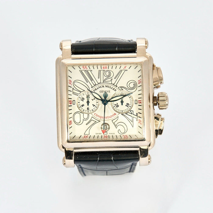 Montre FRANCK MULLER - Montre Conquistador Cortez, or blanc 58 Facettes DV7827-2