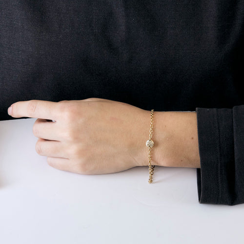 POMELLATO - Sabbia - Bracelet Or rose et Diamants bruns