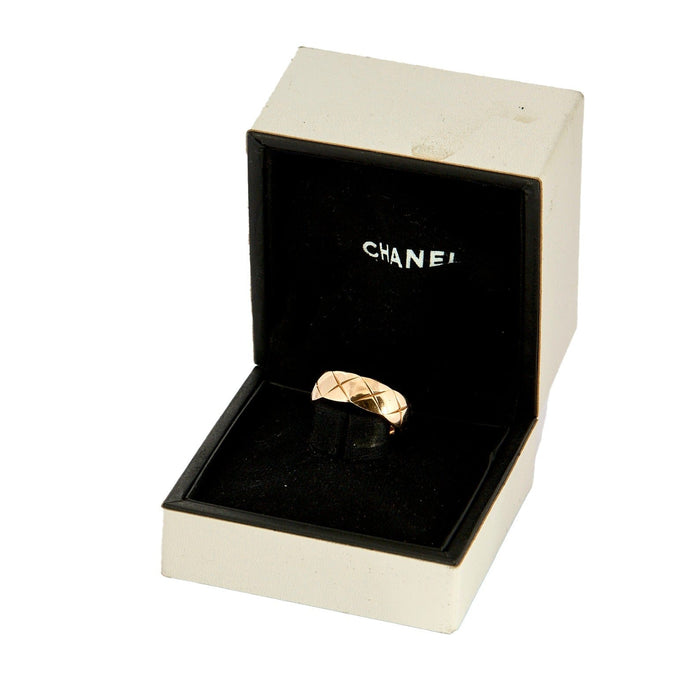 Bague CHANEL - Coco Crush Petit Modèle - Bague Or beige 58 Facettes DV8135-1