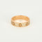 Bague 49 CARTIER - Love - Alliance Or rose et Diamants 58 Facettes DV8241-1-49-1