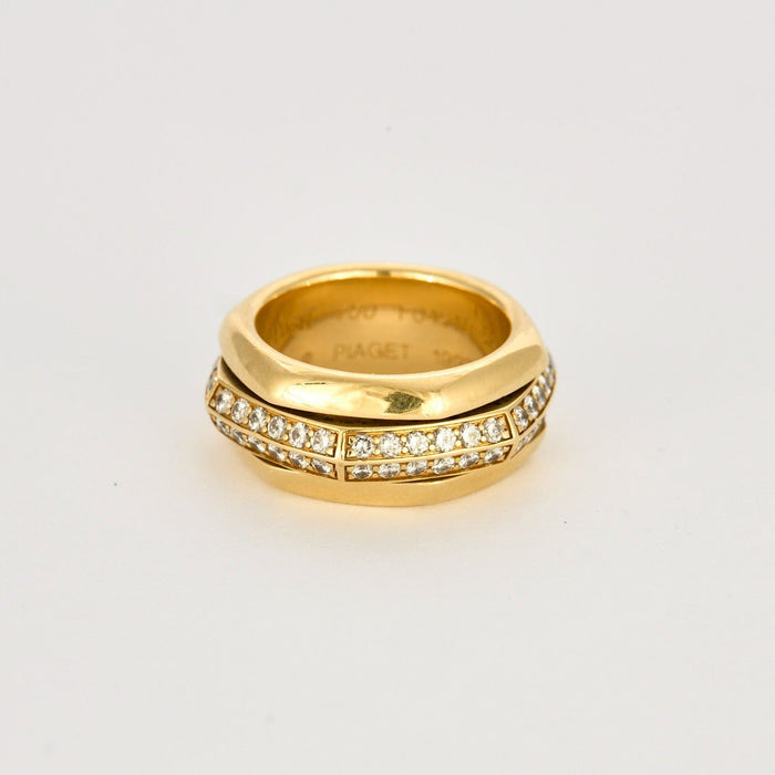 Bague PIAGET - Possession - Bague en Or jaune et Diamants 58 Facettes DV7254-3