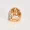 SEDA MANOUKIAN - Bague en or rose, pierres de lune et diamants