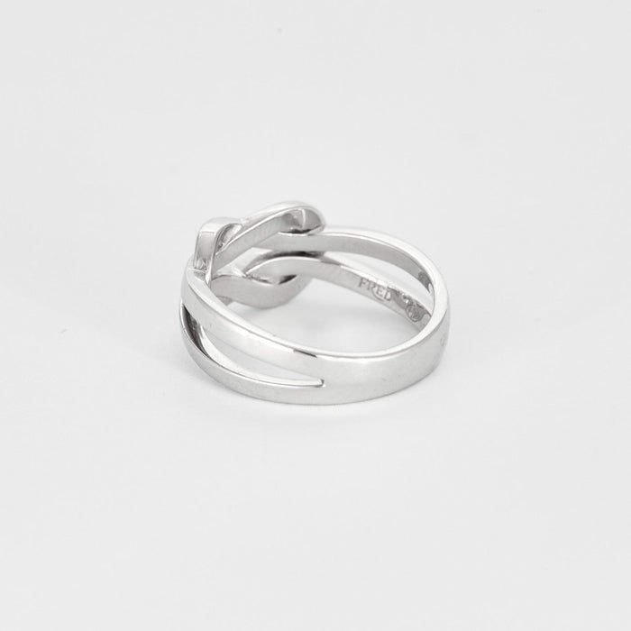 Bague 54 FRED - Chance Infinie - Bague en Or blanc 58 Facettes DV0797-1-54