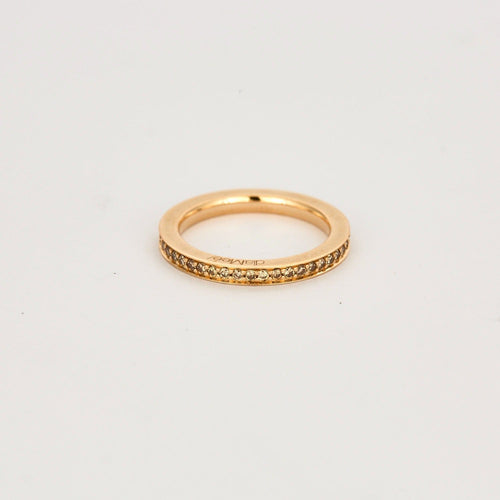 Bague 52 diaMee! PARIS - Alliance en or rose et diamants 58 Facettes DV3020-17-52-1