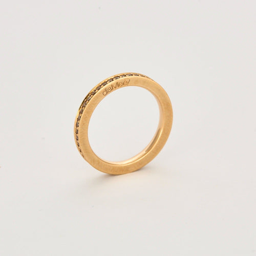 Bague 52 diaMee! PARIS - Alliance en or rose et diamants 58 Facettes DV3020-17-52-1