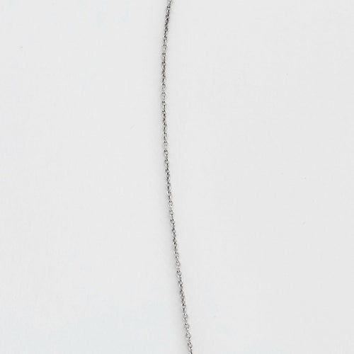 VANESSA TUGENDHAFT - Náhrdelník a přívěsek z bílého zlata a diamantů