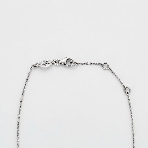 VANESSA TUGENDHAFT - Náhrdelník a přívěsek z bílého zlata a diamantů