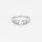 Bague 52 CHAUMET- PLUME- Alliance en platine et diamants 58 Facettes DV0781-1-52-0