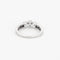 Bague 52 CHAUMET- PLUME- Alliance en platine et diamants 58 Facettes DV0781-1-52-0